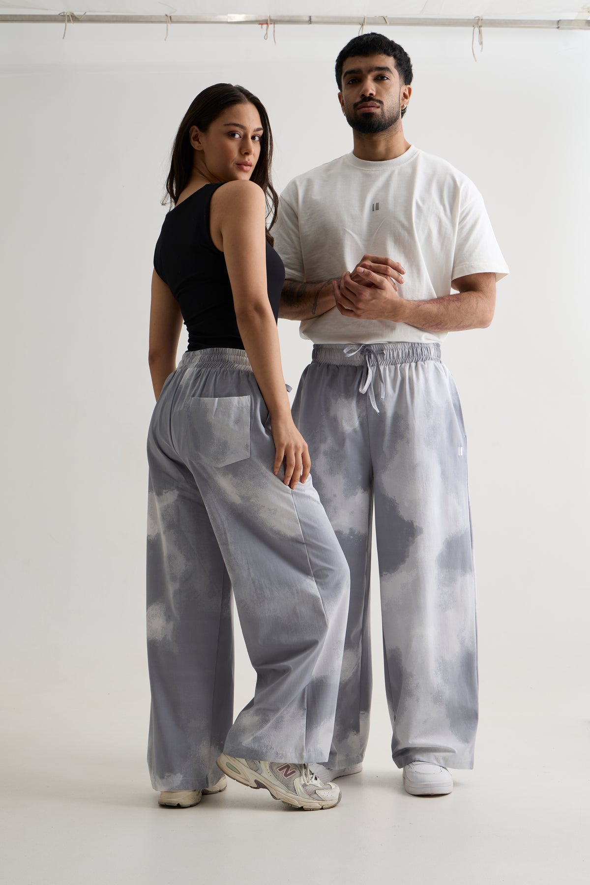 DUSTY GREY CLOUD JOGGERS