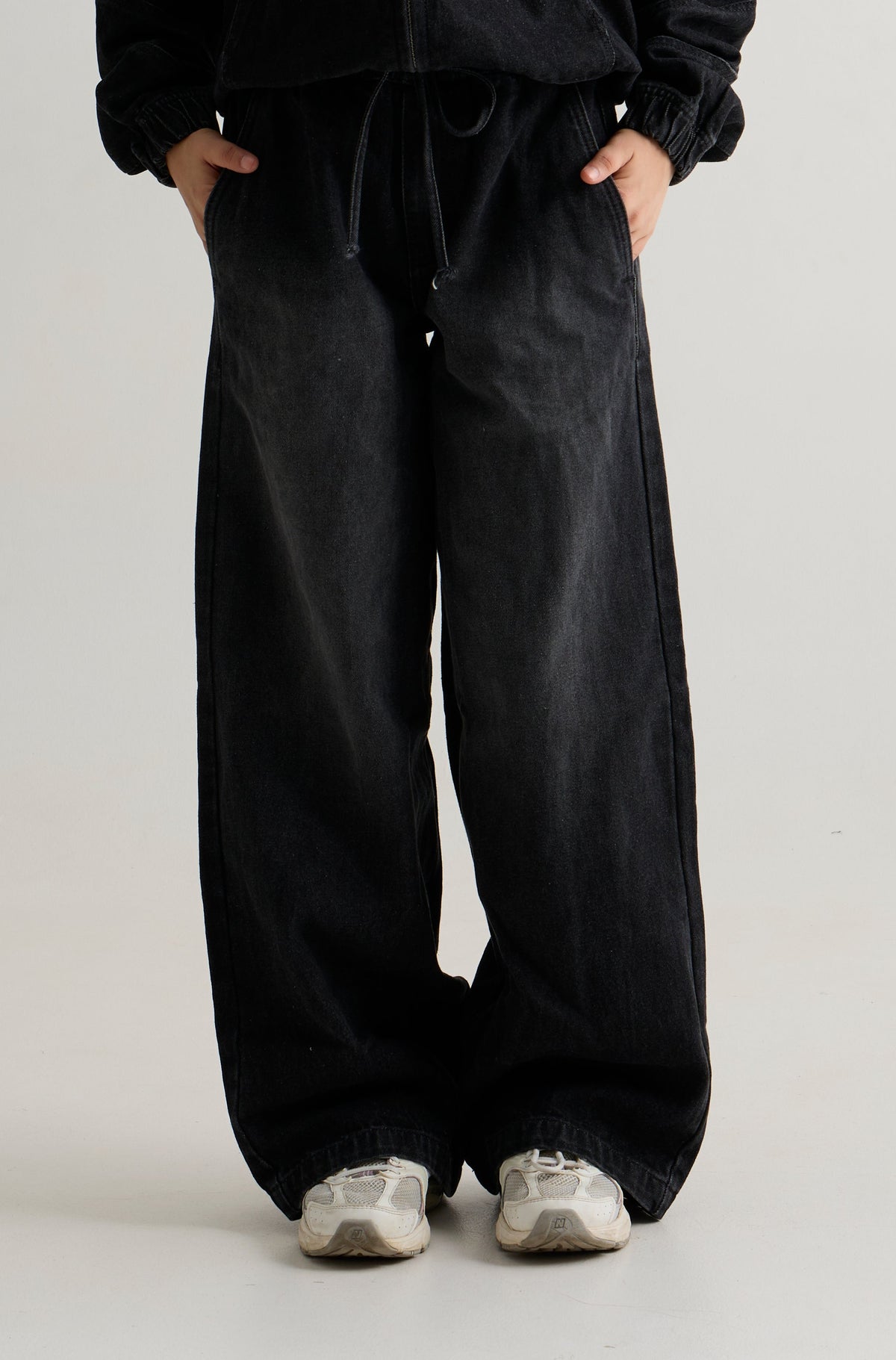 Black Wash Denim Co-Ord