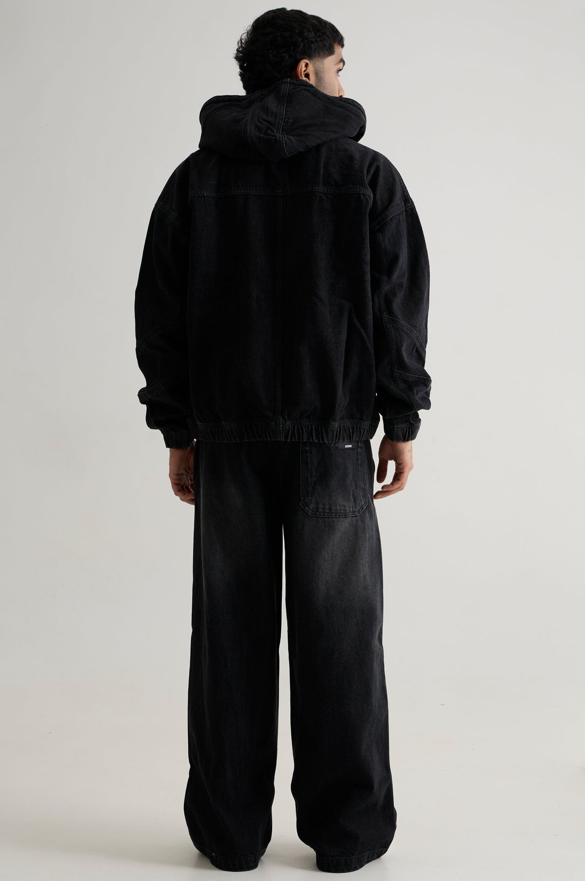 Black Wash Denim Co-Ord