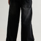 BLACK WASH DENIM BAGGY JOGGERS