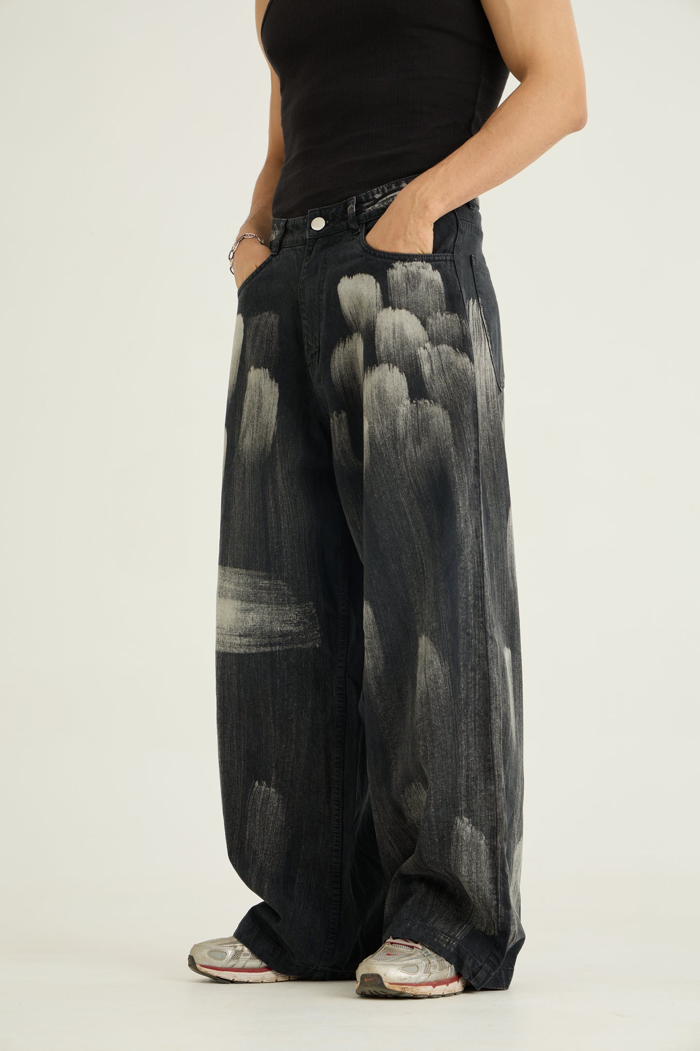 Brushed Baggy Denims