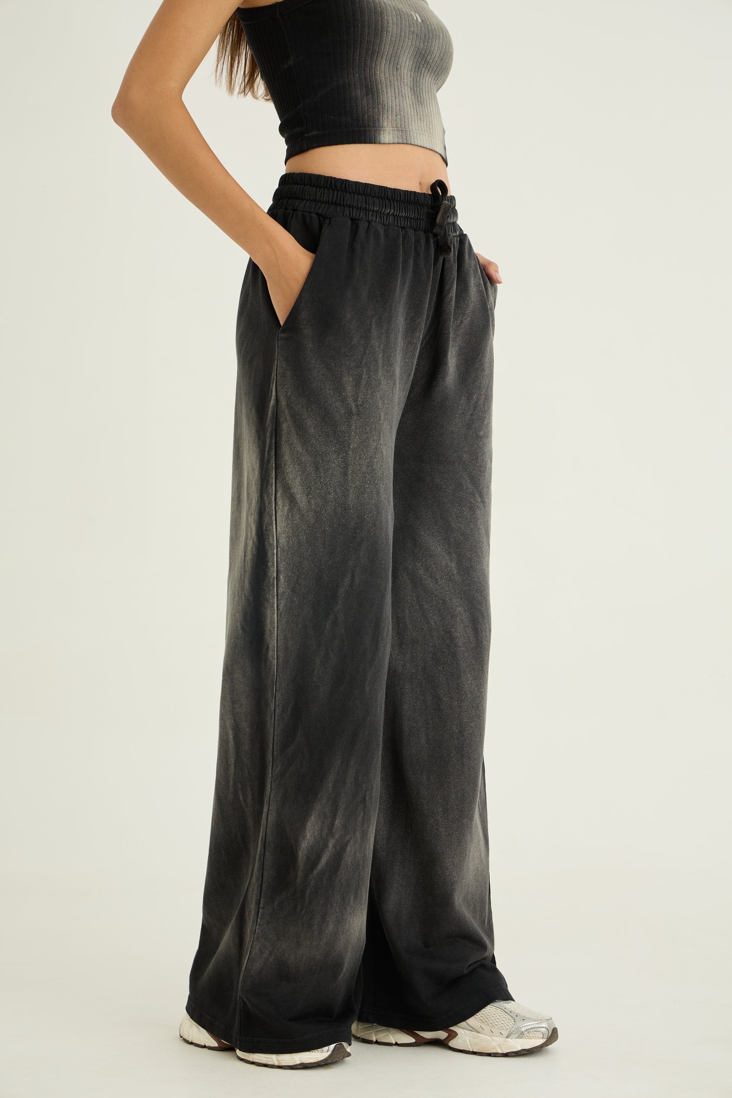 Spray Washed Black Set