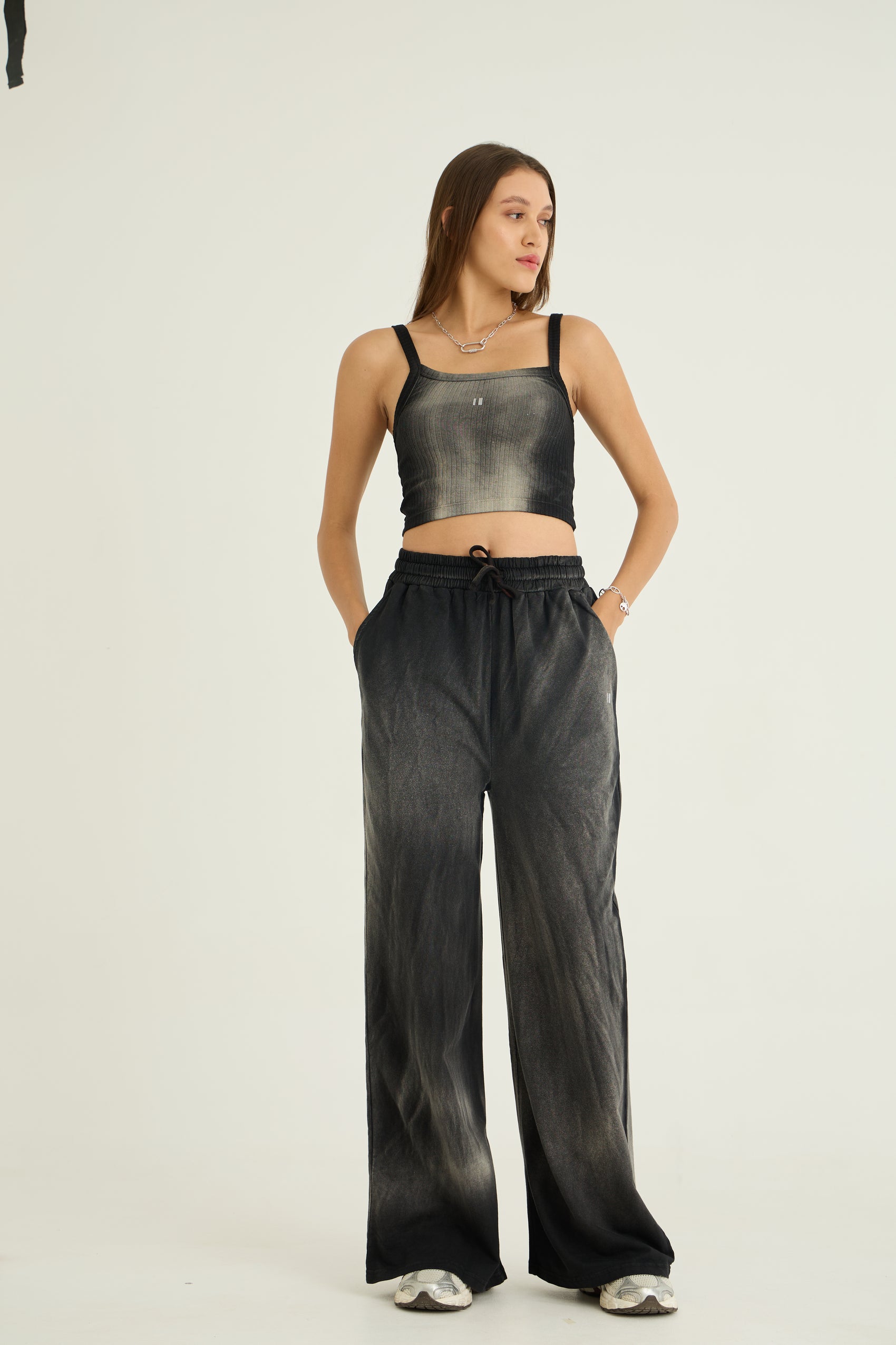 Spray Washed Black Set