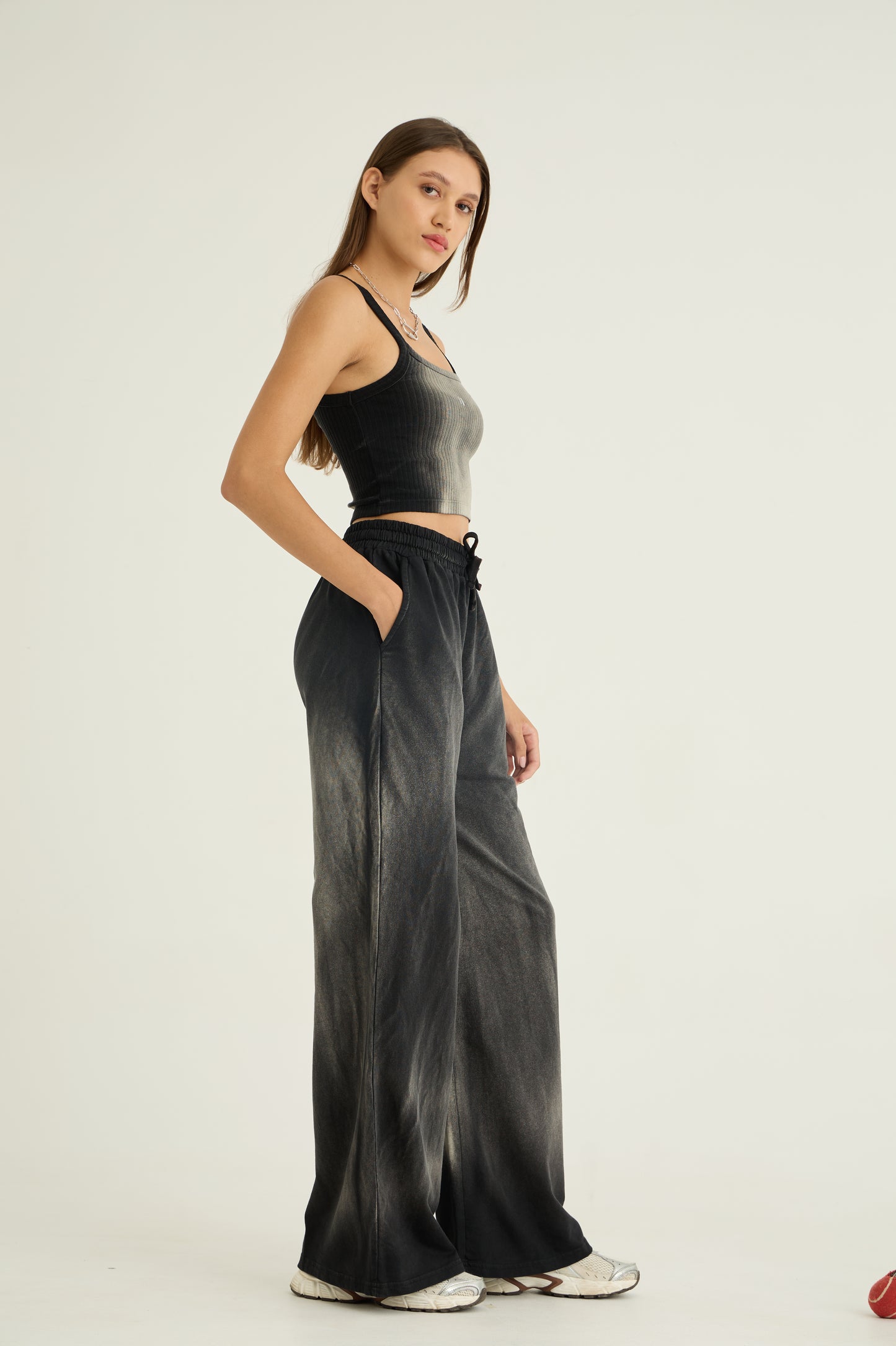 Spray Washed Black Set