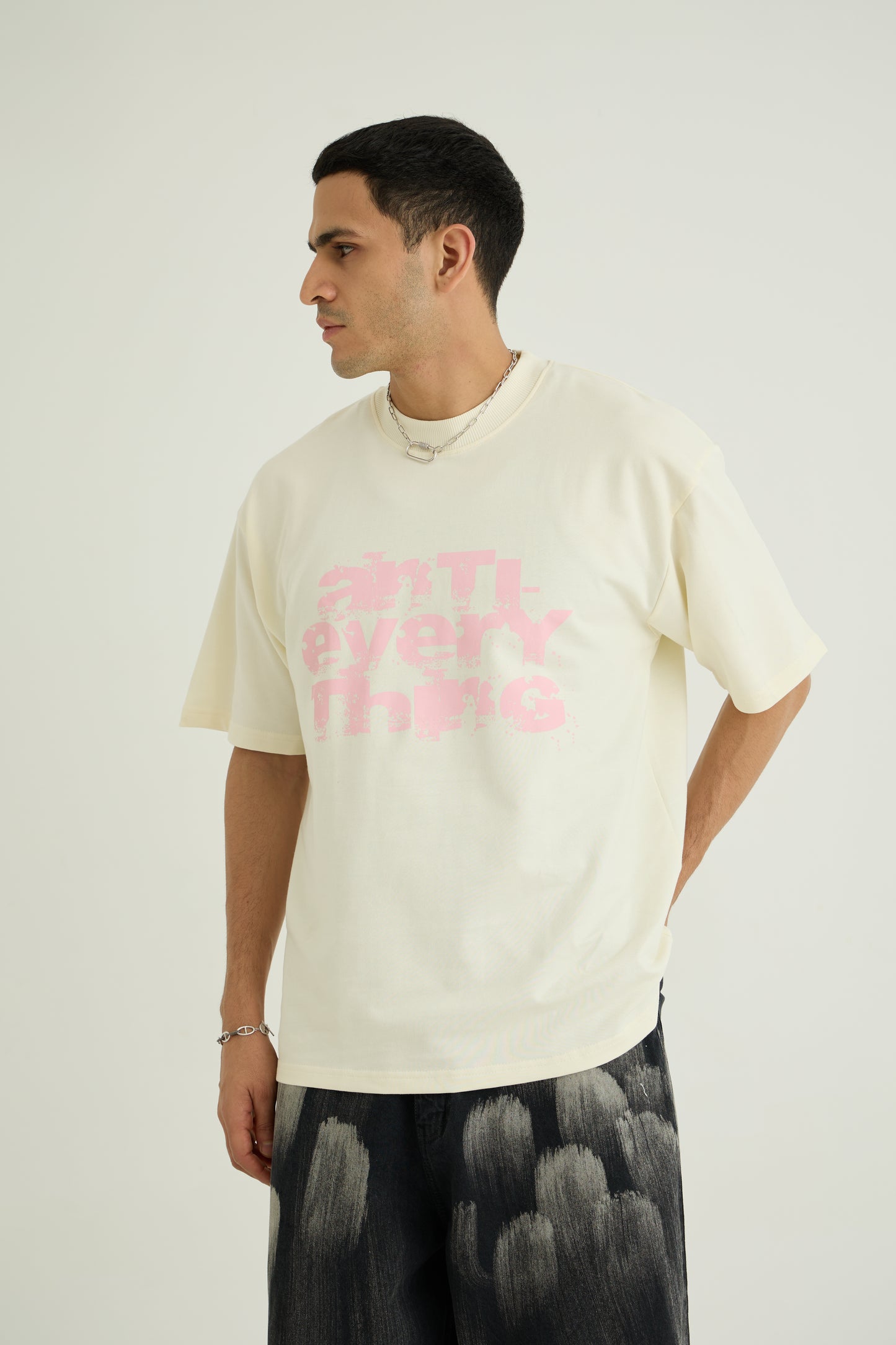 Anti Everything Off White Tshirt