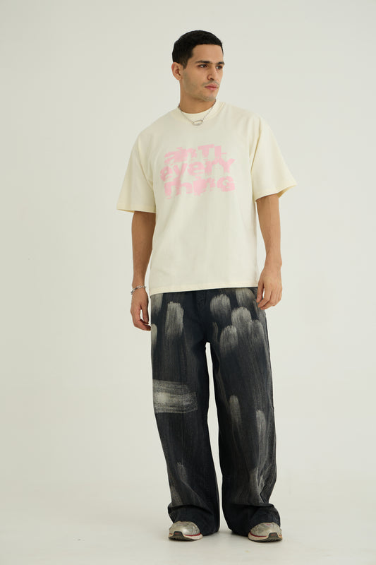 Anti Everything Off White Tshirt
