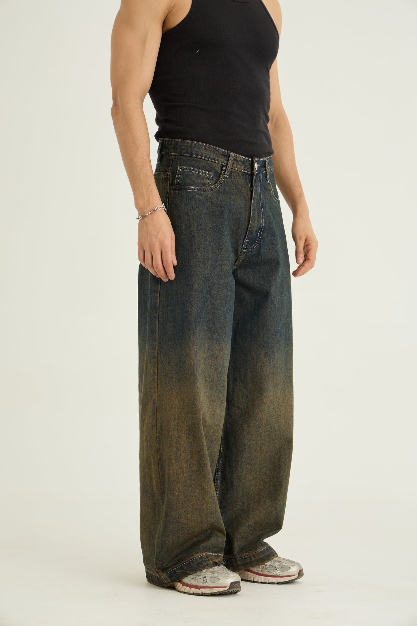 Ombre Wash Black Denims