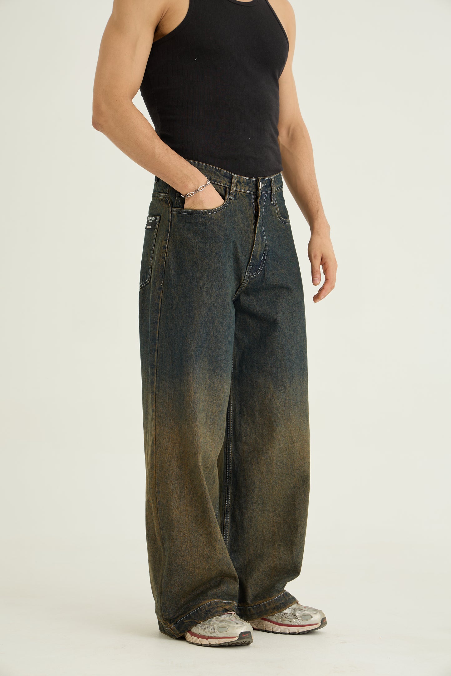 Ombre Wash Black Denims