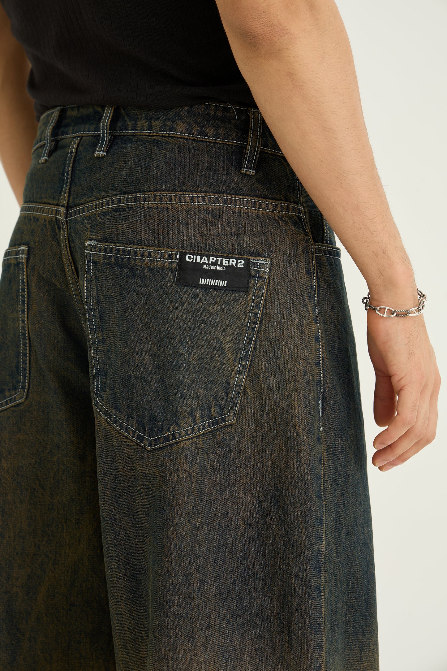 Ombre Wash Black Denims