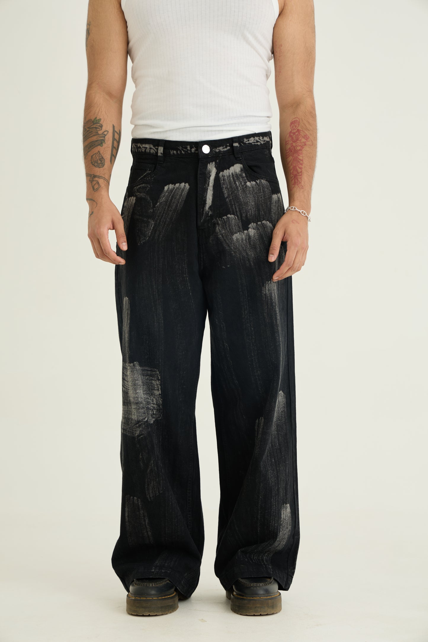 Brushed Baggy Denims