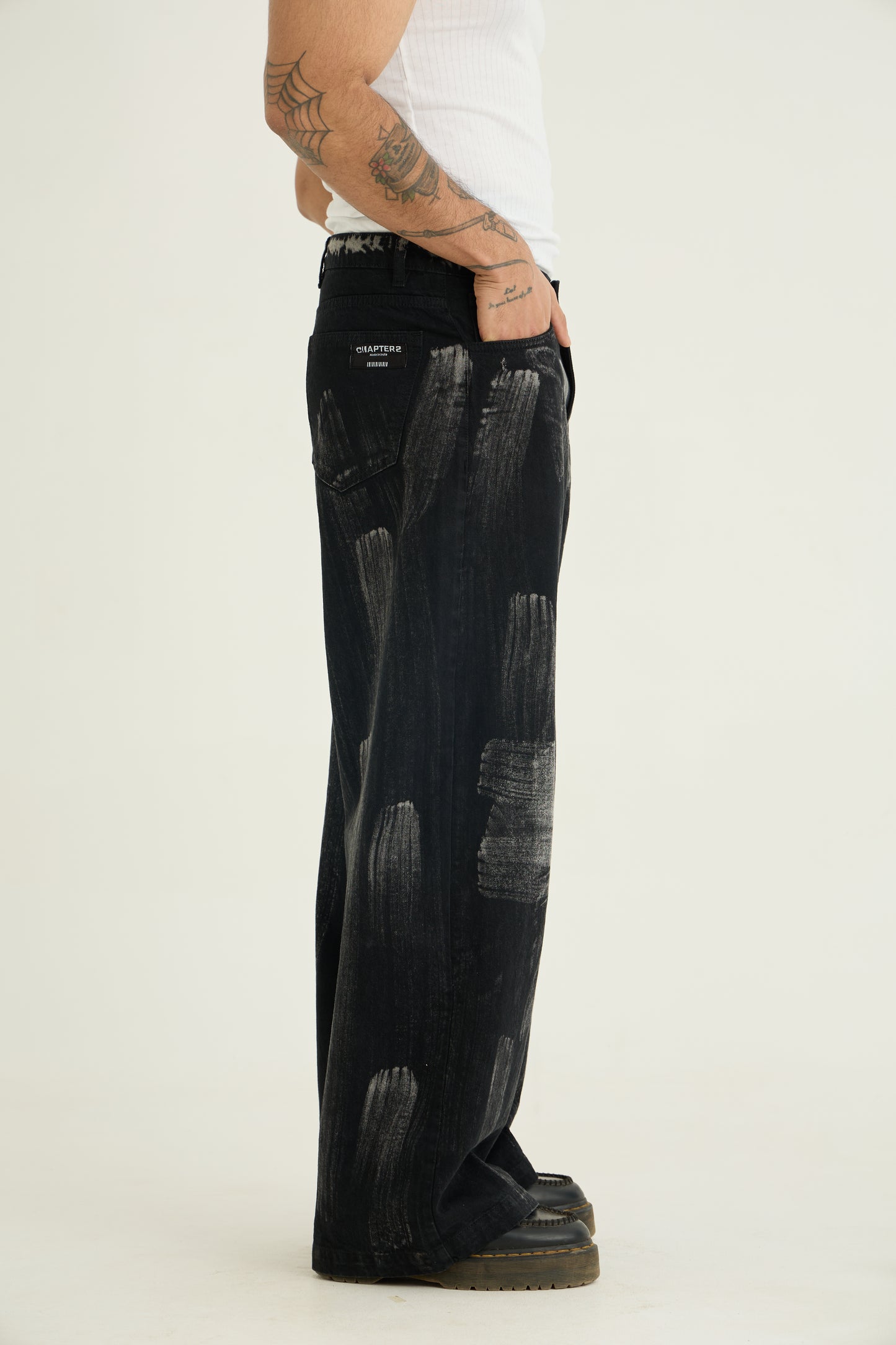 Brushed Baggy Denims