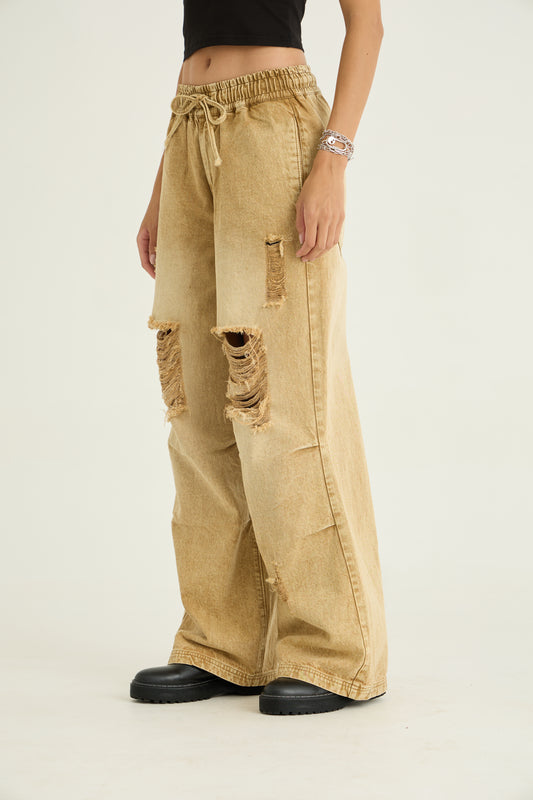 Sand Wash Baggy Denim