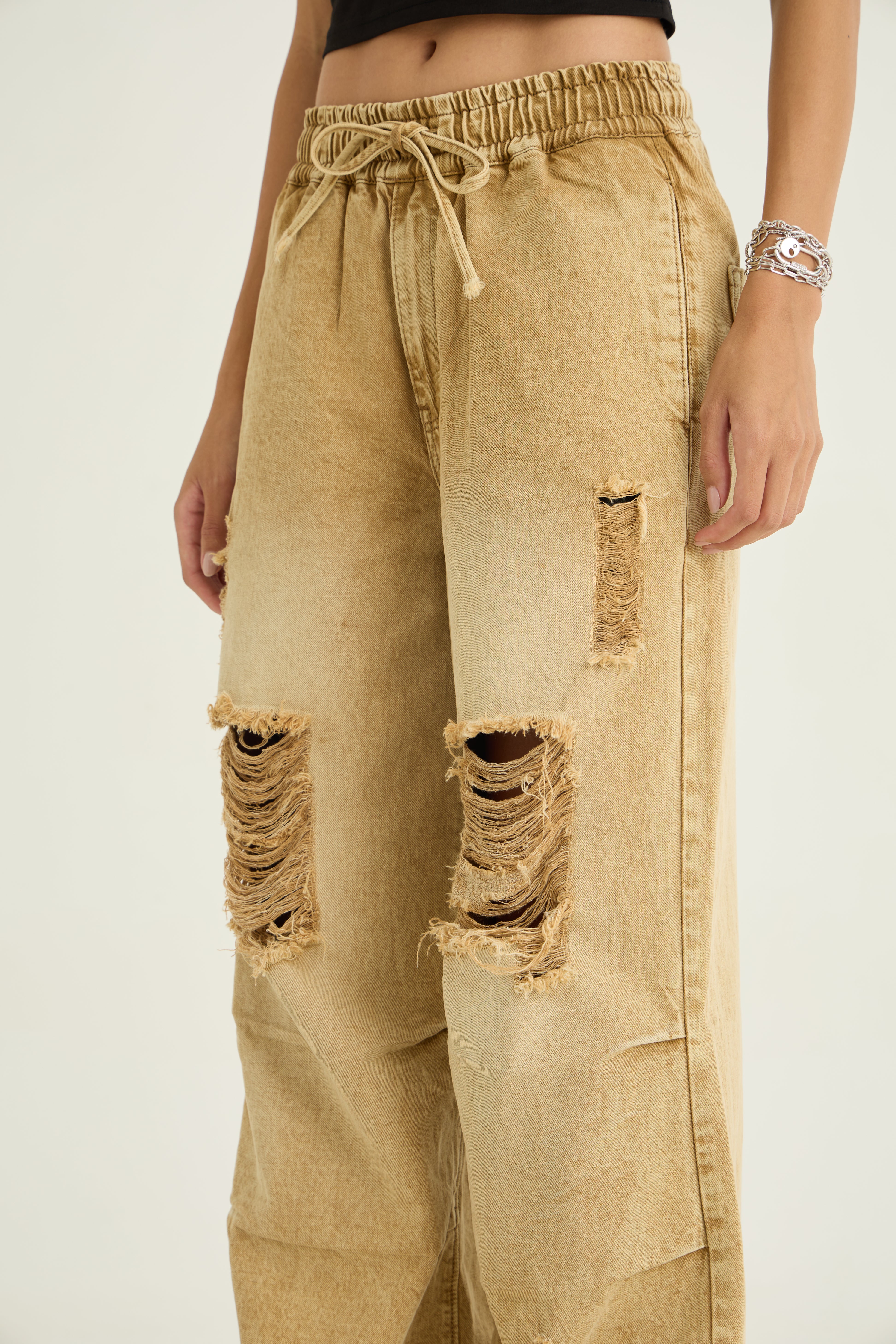 Buy Sand Wash Baggy Denim Pant | Rugged, Stylish Premium