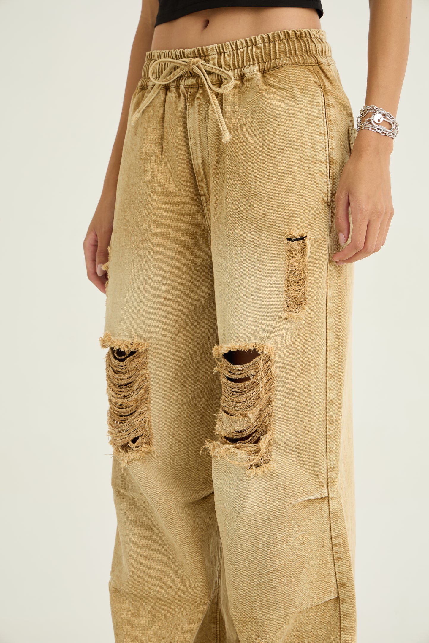 Sand Wash Baggy Denim