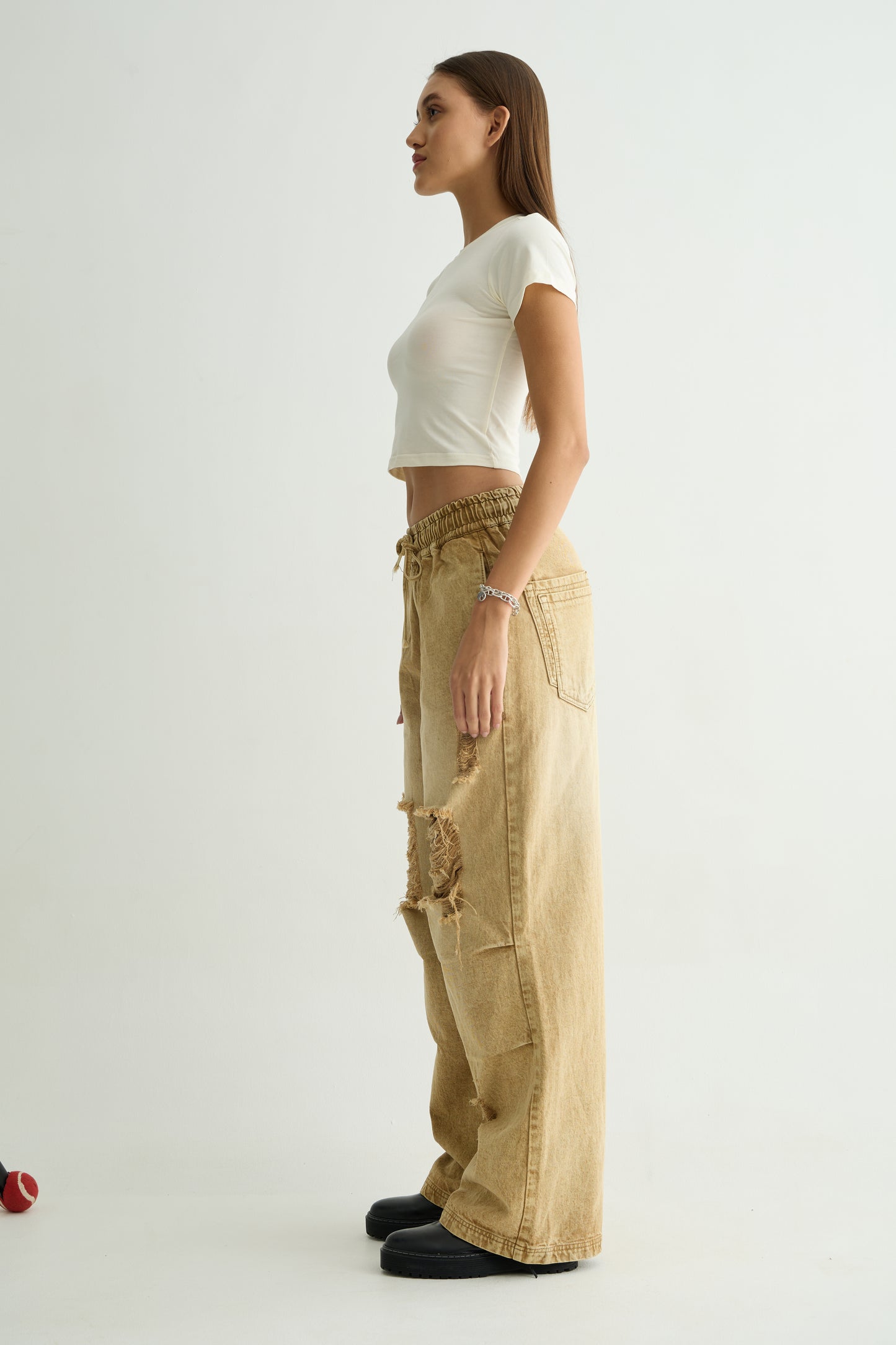 Sand Wash Baggy Denim