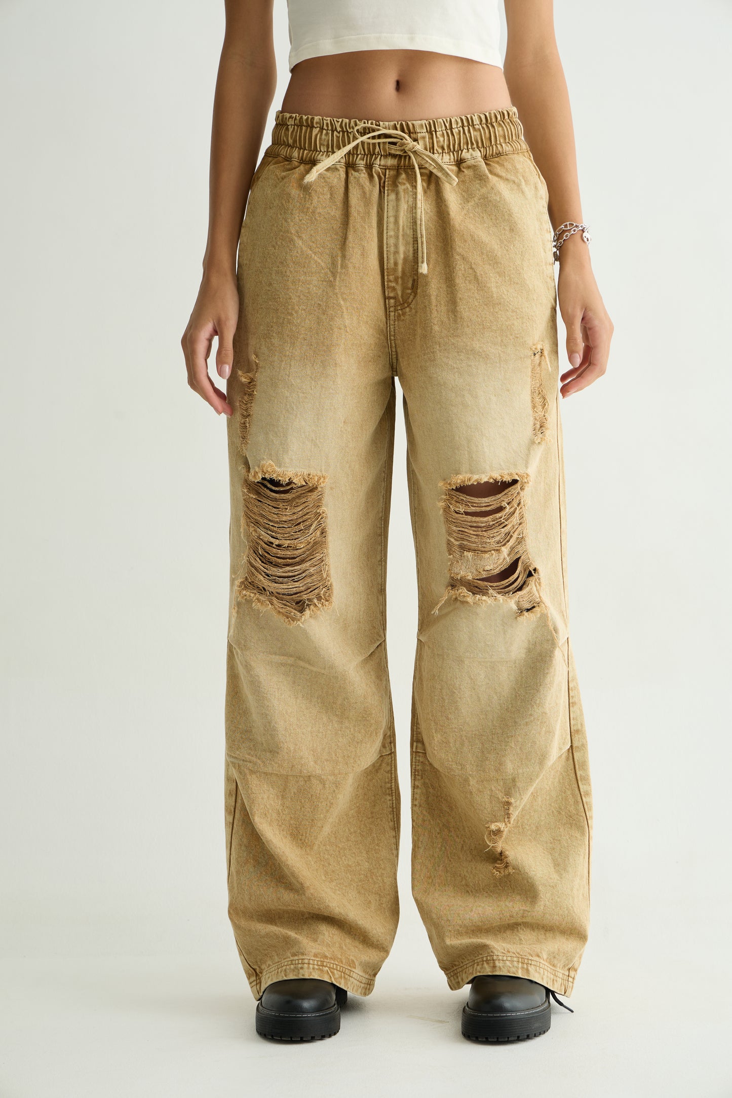 Sand Wash Baggy Denim