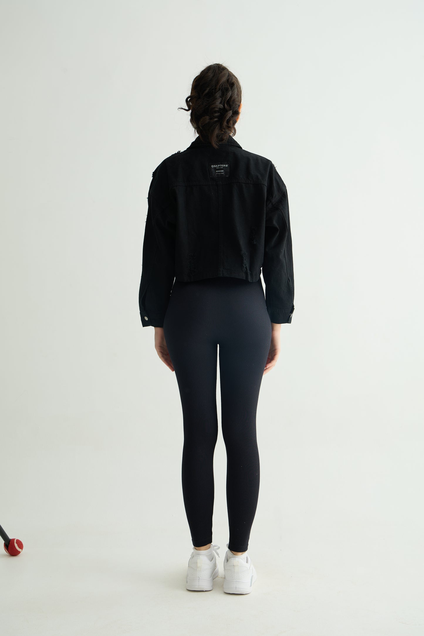 Black Cropped Jacket