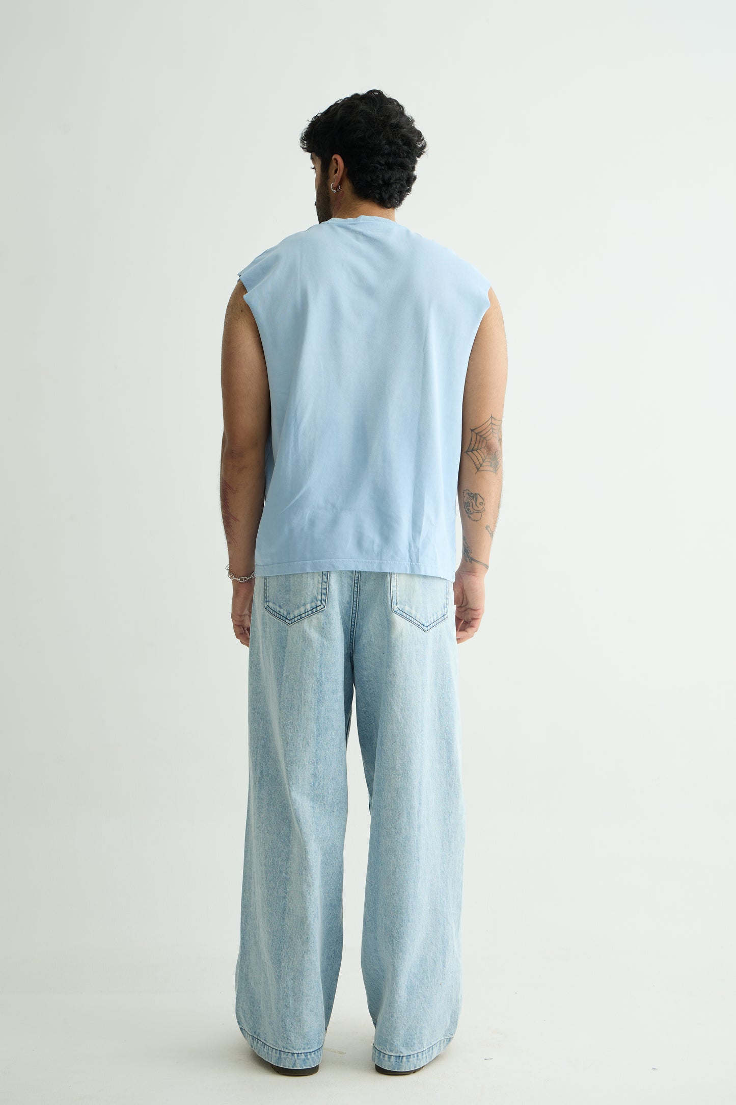 Washed Blue vest