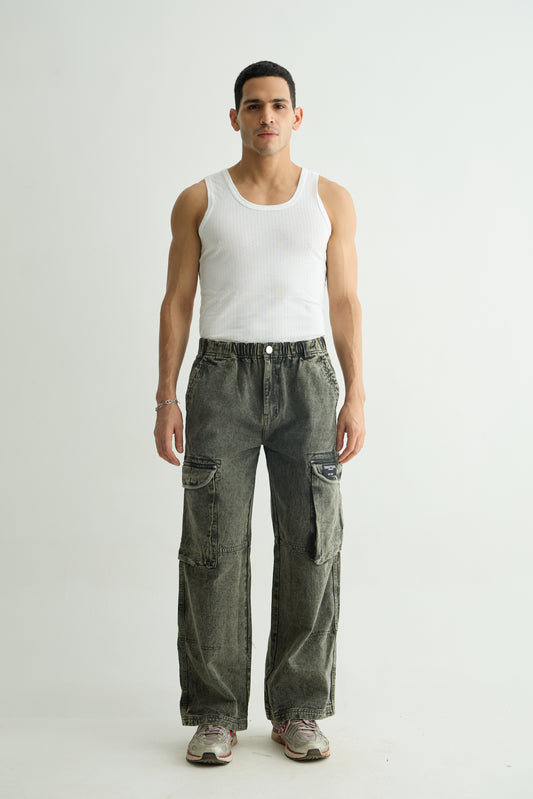 Dark Olive Utility Cargo