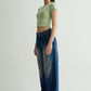 Oversized Washed Blue Denim