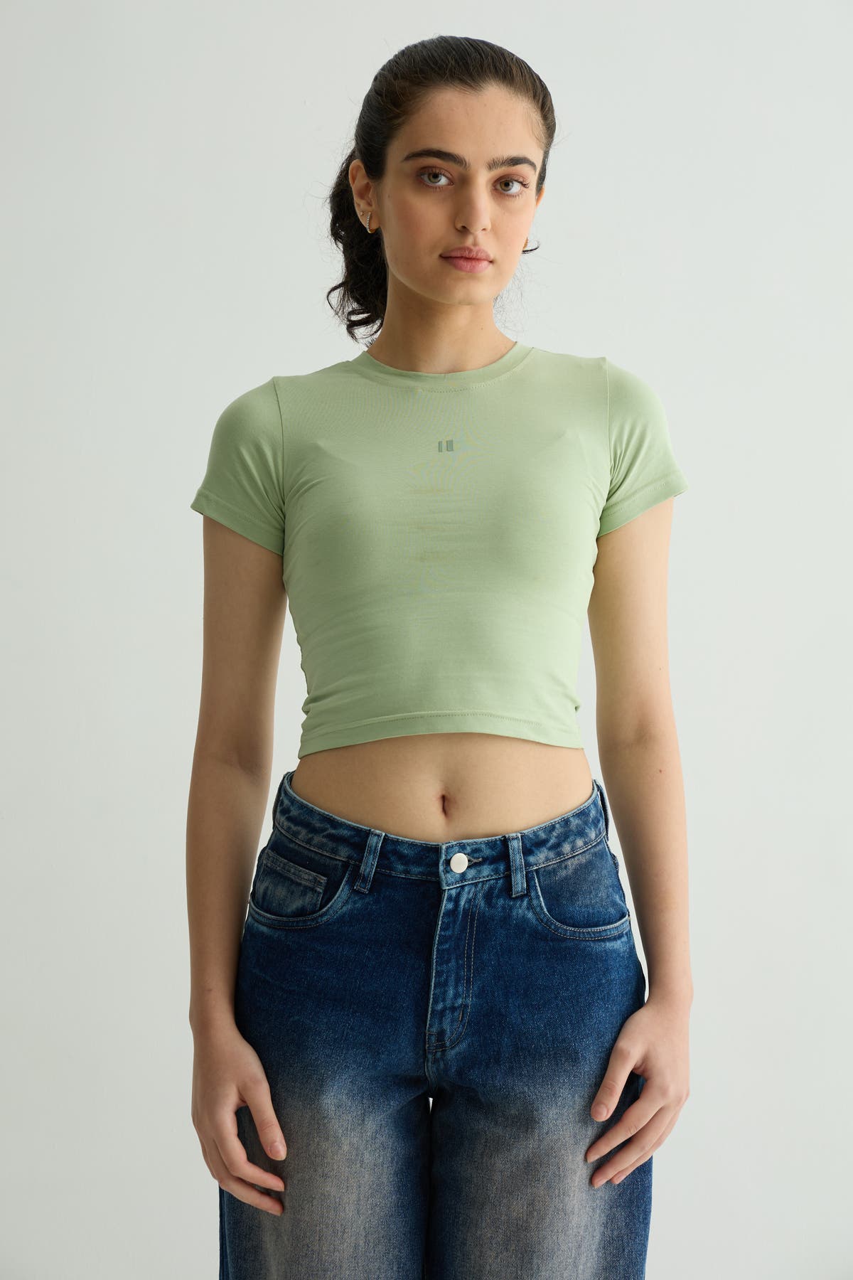Chapter2Drip Mint Green baby tee