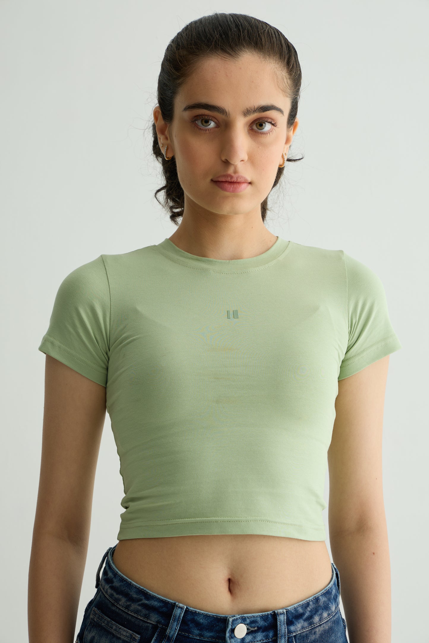 Baby Tee Mint Green