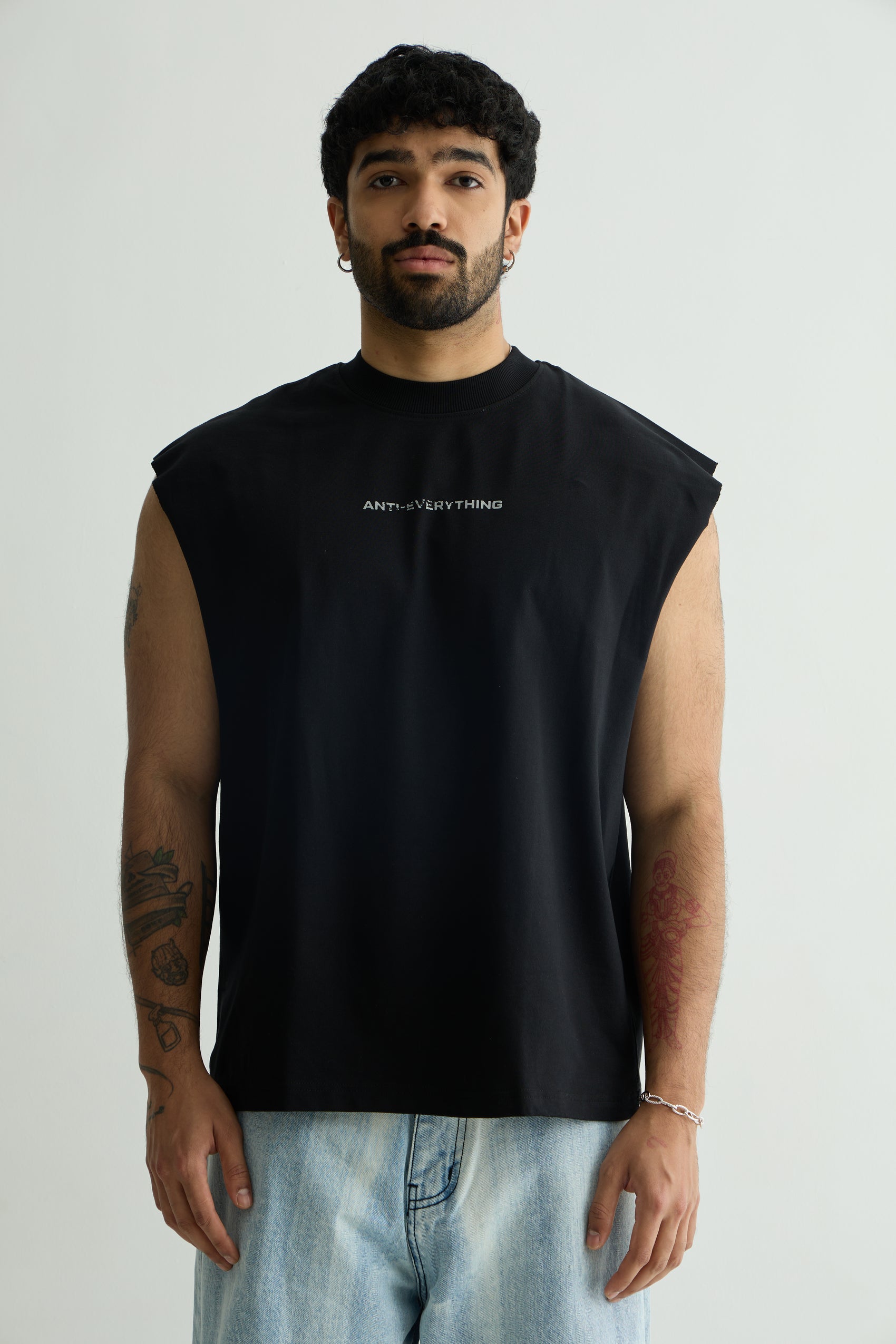Anti-Everything Club Vest Black