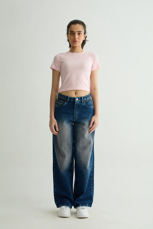 Chapter2Drip Light Pink baby tee — view 2