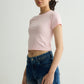 Chapter2Drip Light Pink baby tee — view 3