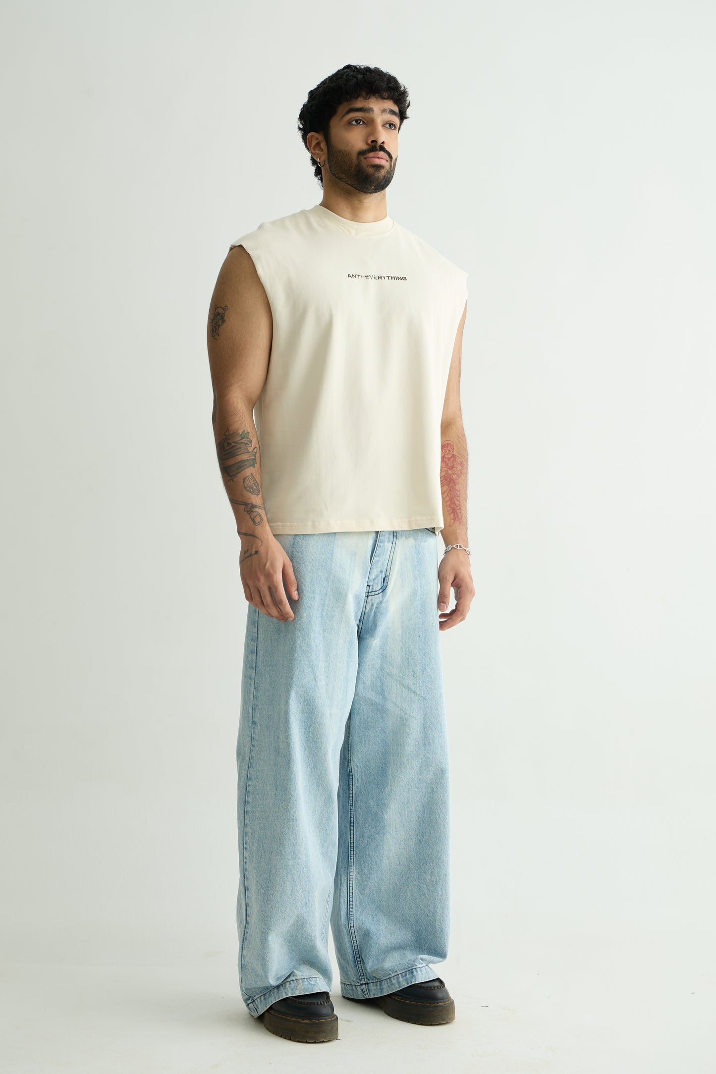 Anti-Everything Club Vest Beige