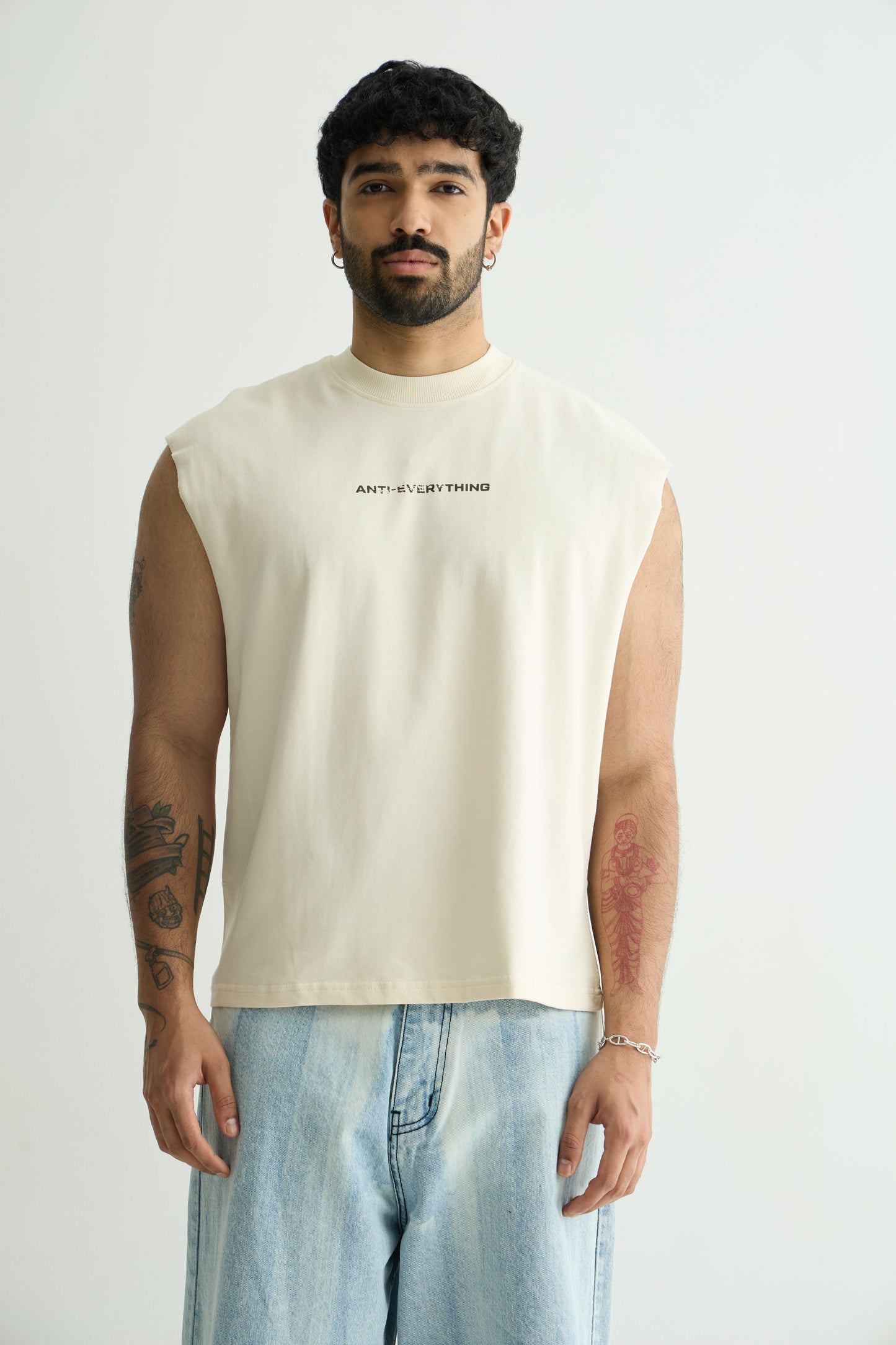 Anti-Everything Club Vest Beige