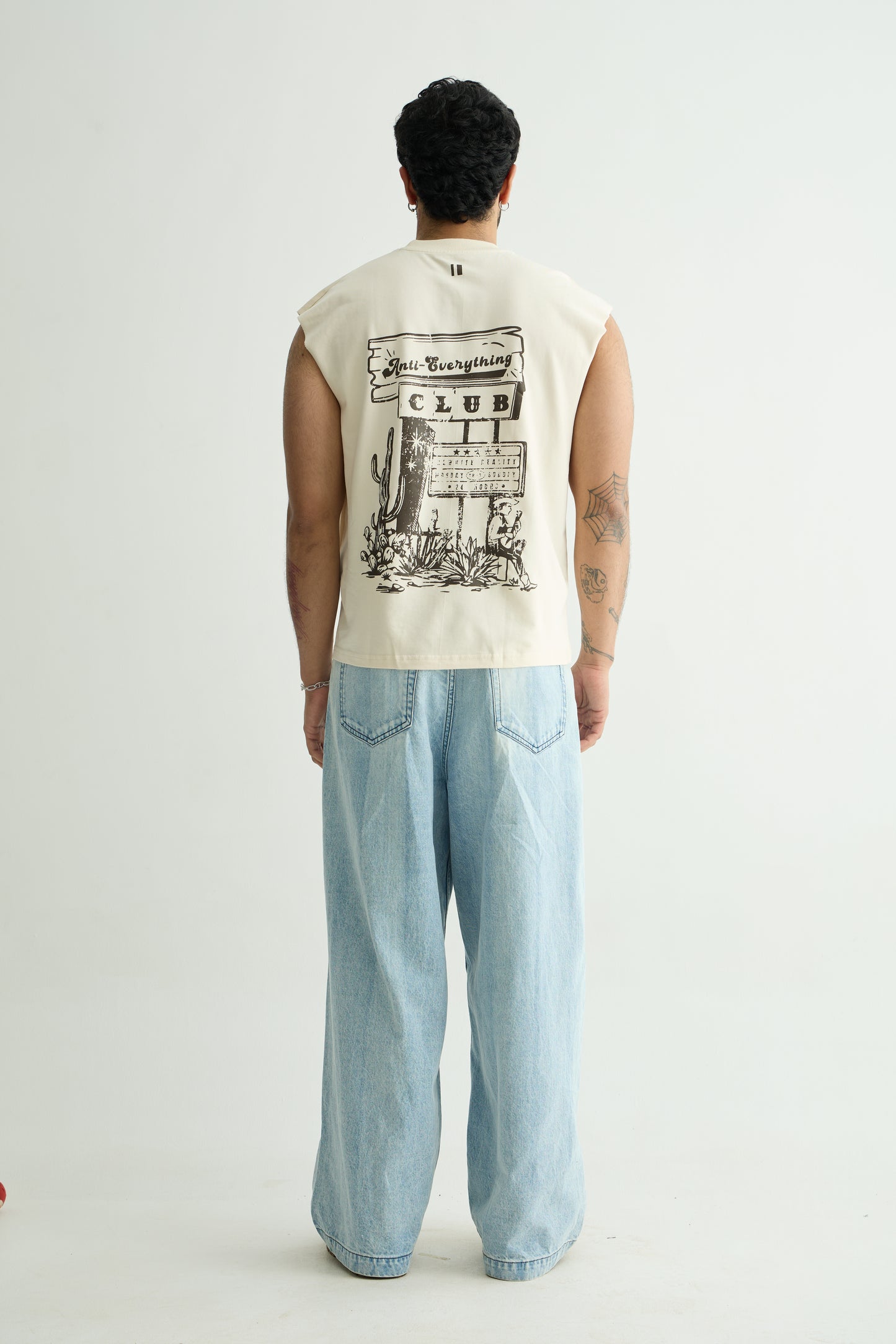 Anti-Everything Club Vest Beige