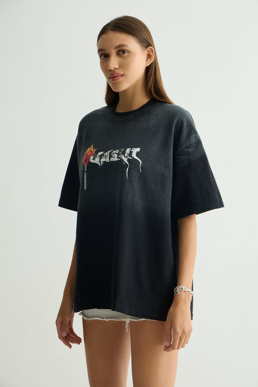 Gaslit Black T-Shirt