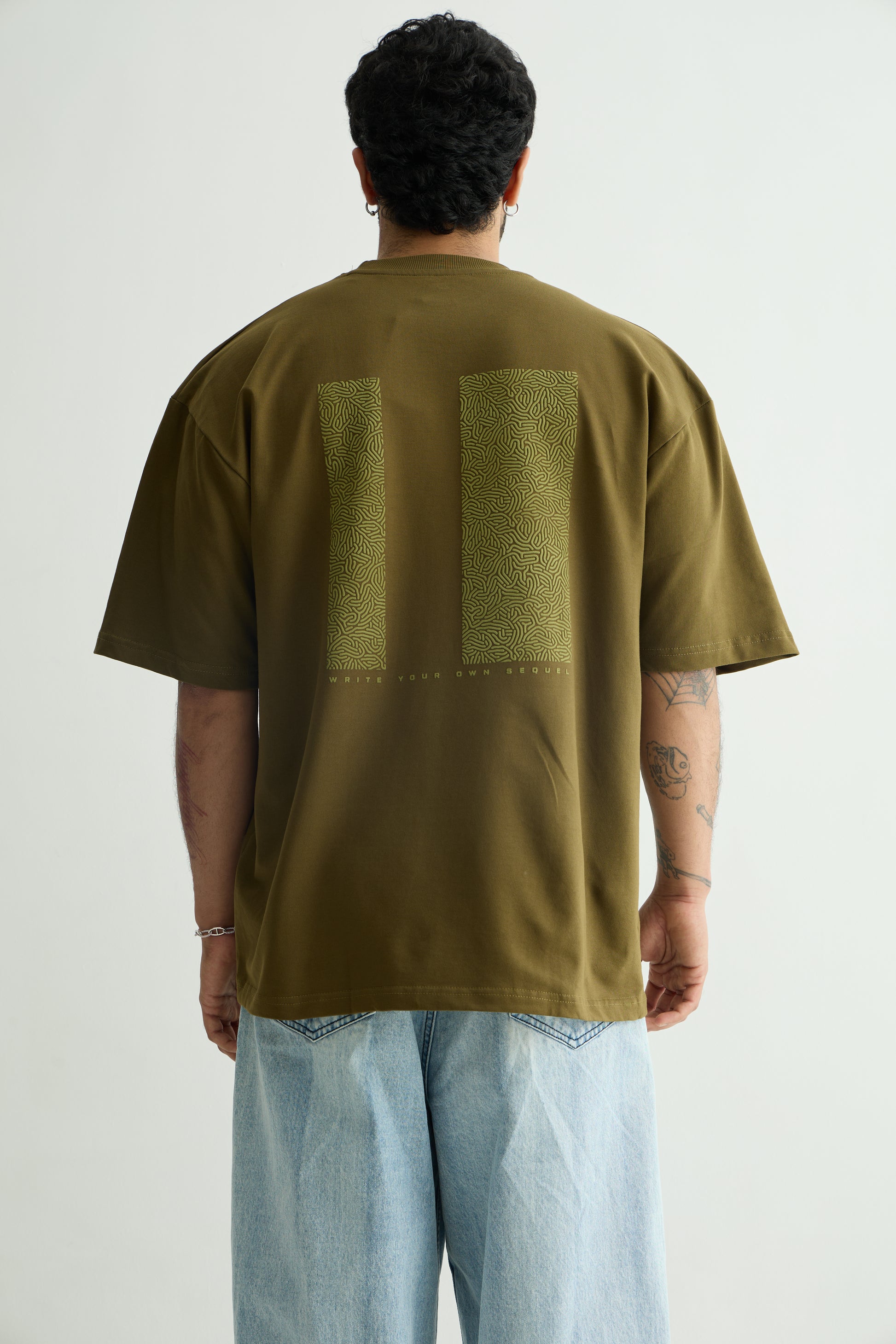 Chapter2Drip Olive Raasta Indie t-shirt — view 4