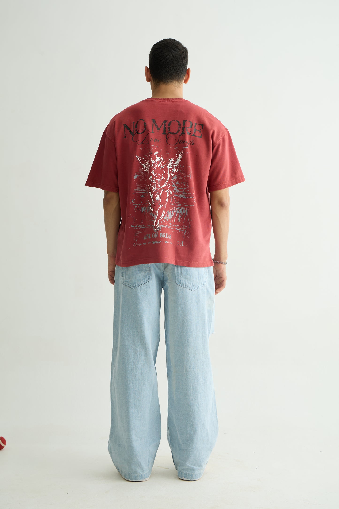 Burgundy No More Love Songs T-Shirt