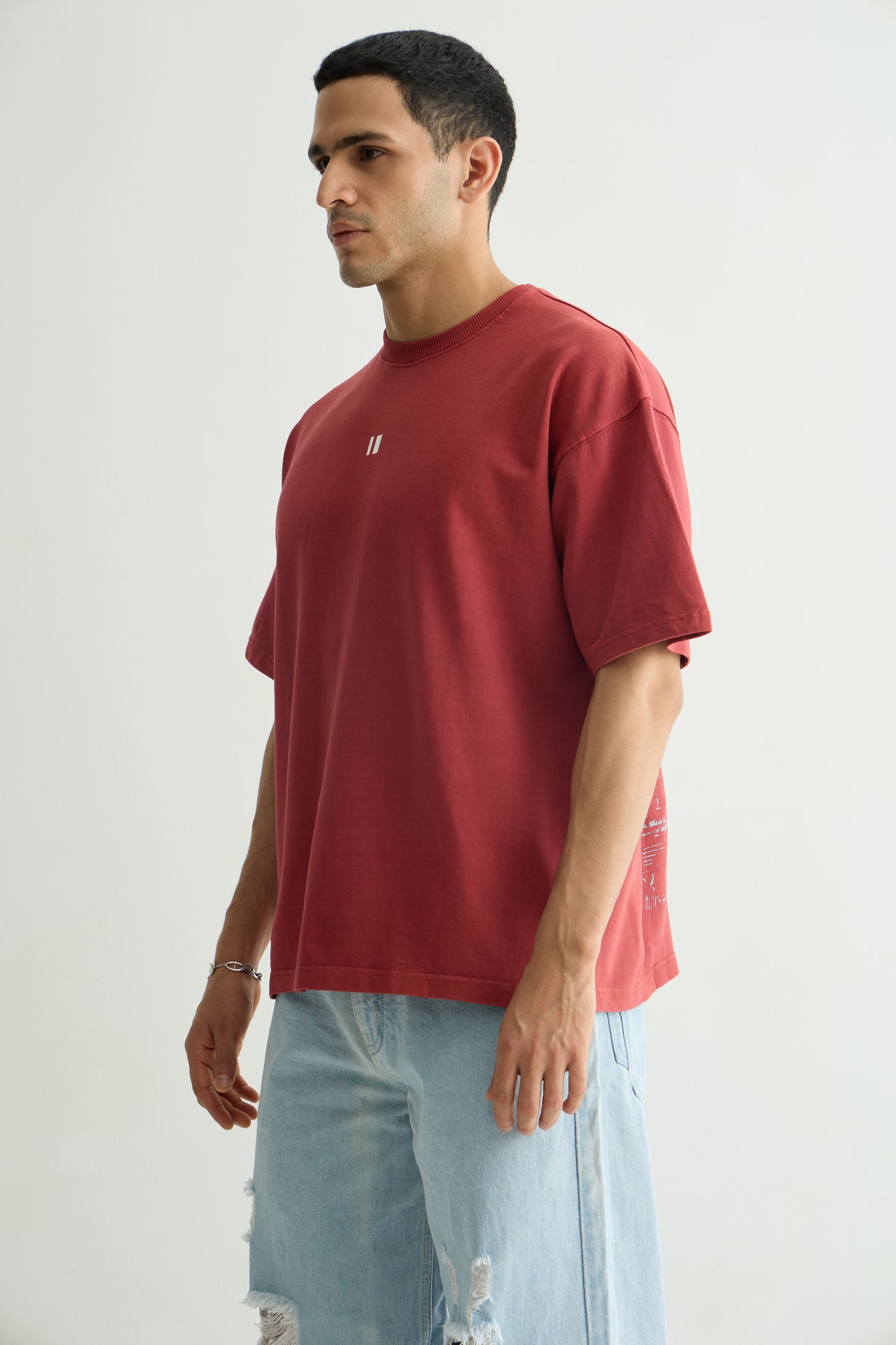 Burgundy No More Love Songs T-Shirt