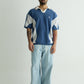 Chapter2Drip Blue knit polo — view 2