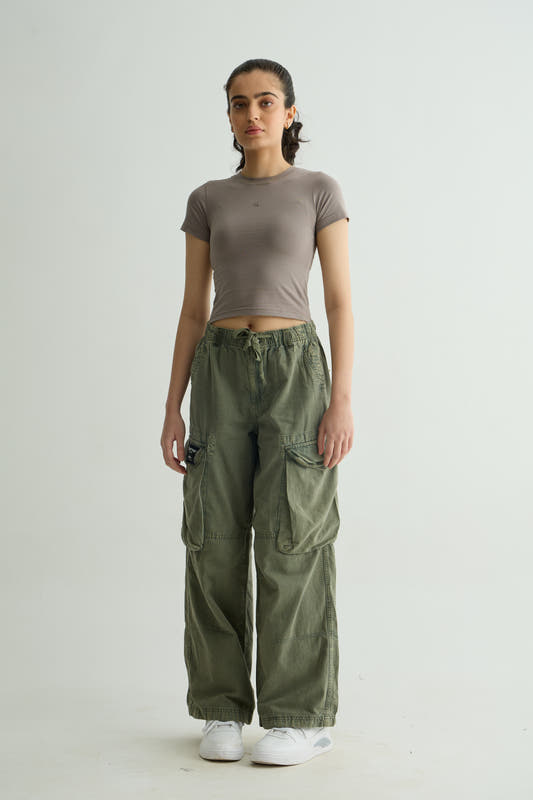 Chapter2Drip Grey baby tee — view 2