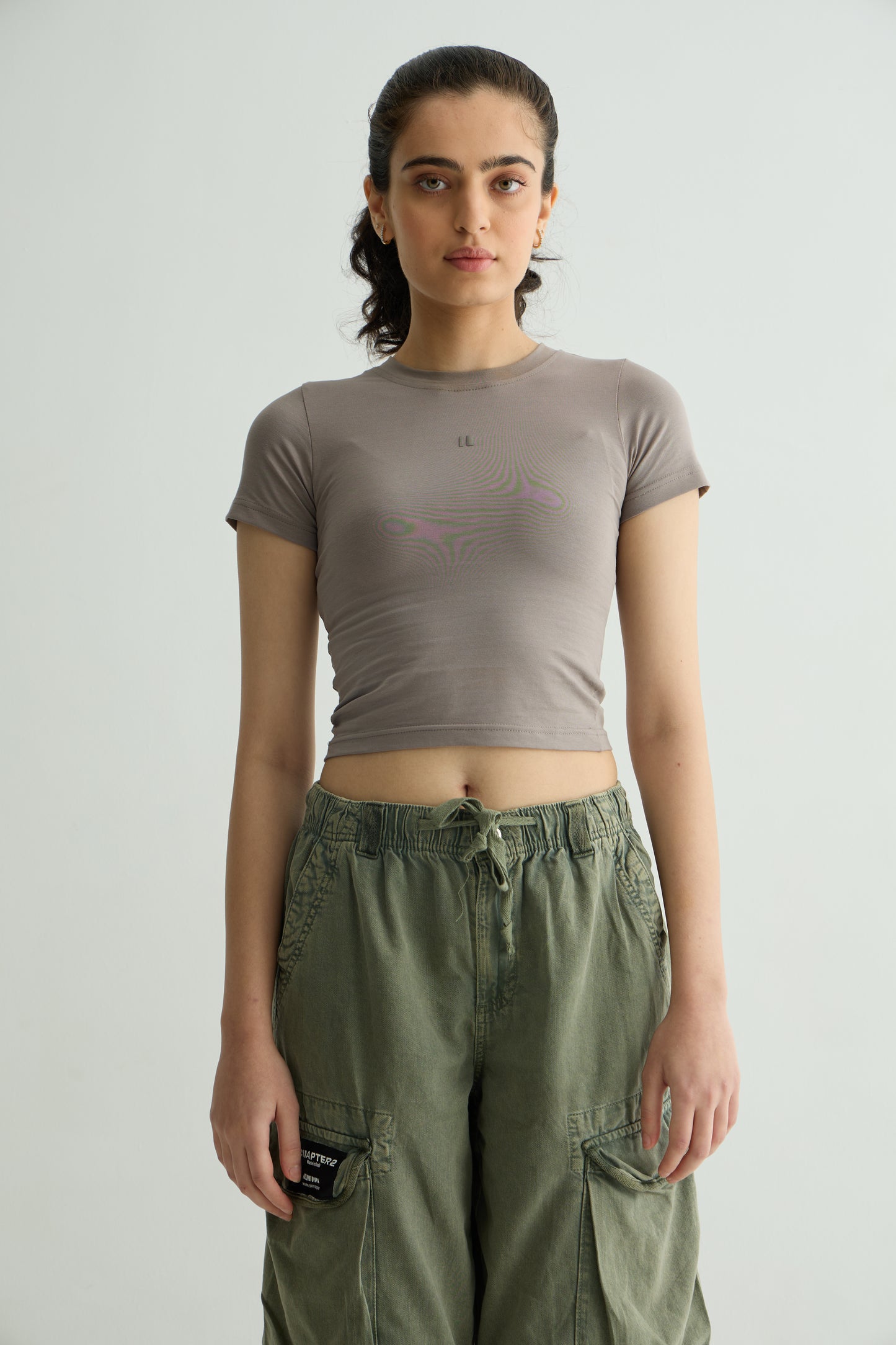 Chapter2Drip Grey baby tee