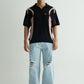 Black Knit Polo