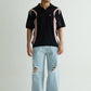 Black Knit Polo