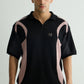 Black Knit Polo