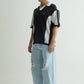 Chapter2Drip Charcoal knit polo — view 3
