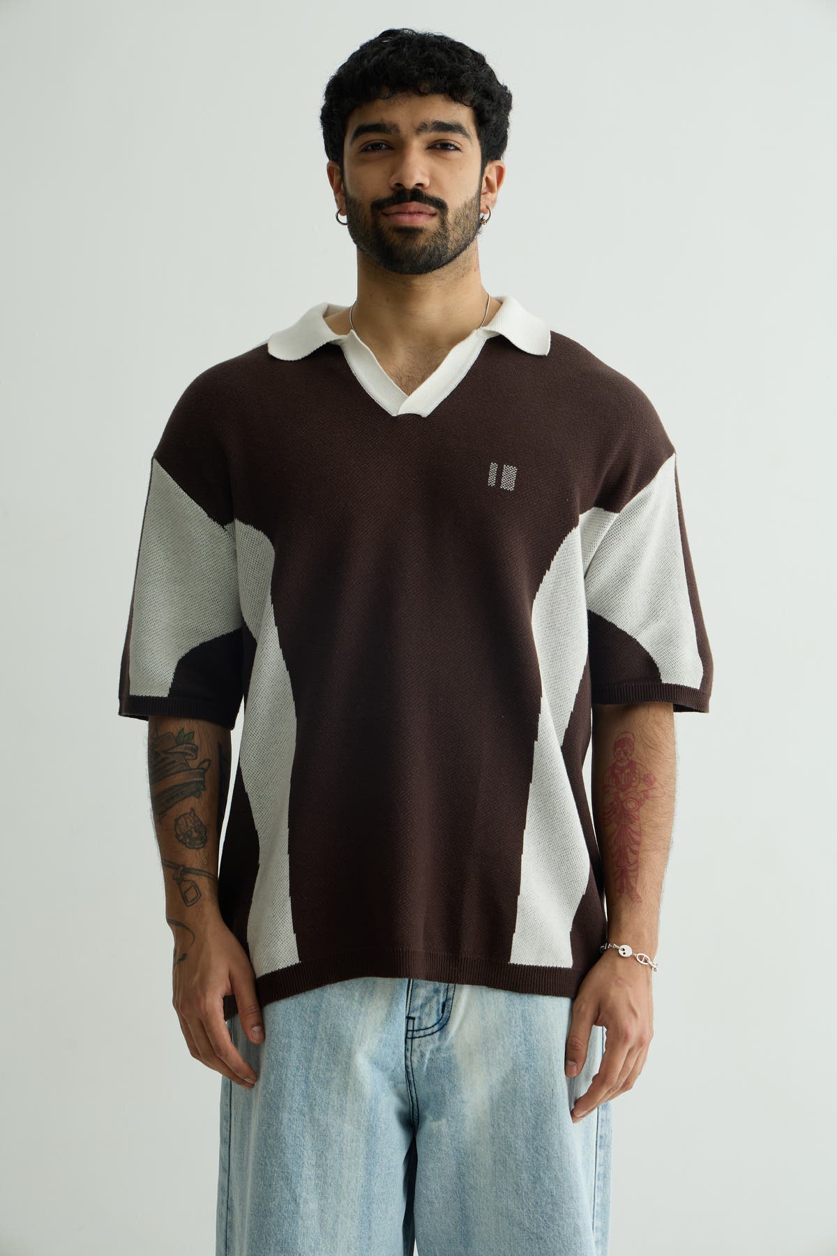 Chapter2Drip Mocha knit polo