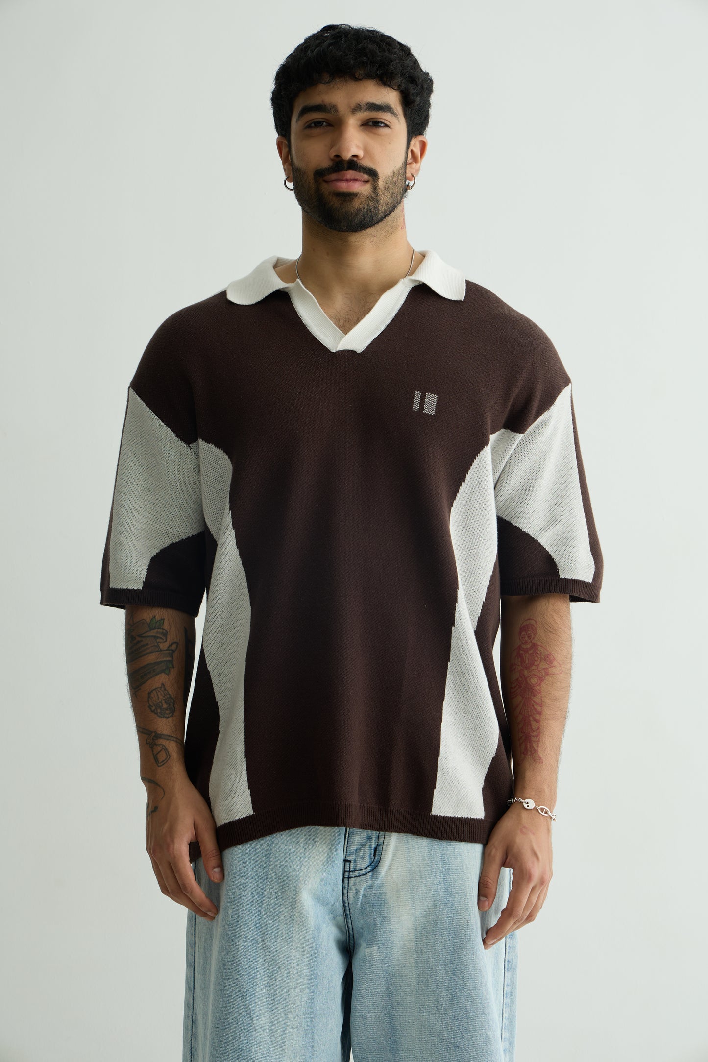 Chapter2Drip Mocha knit polo