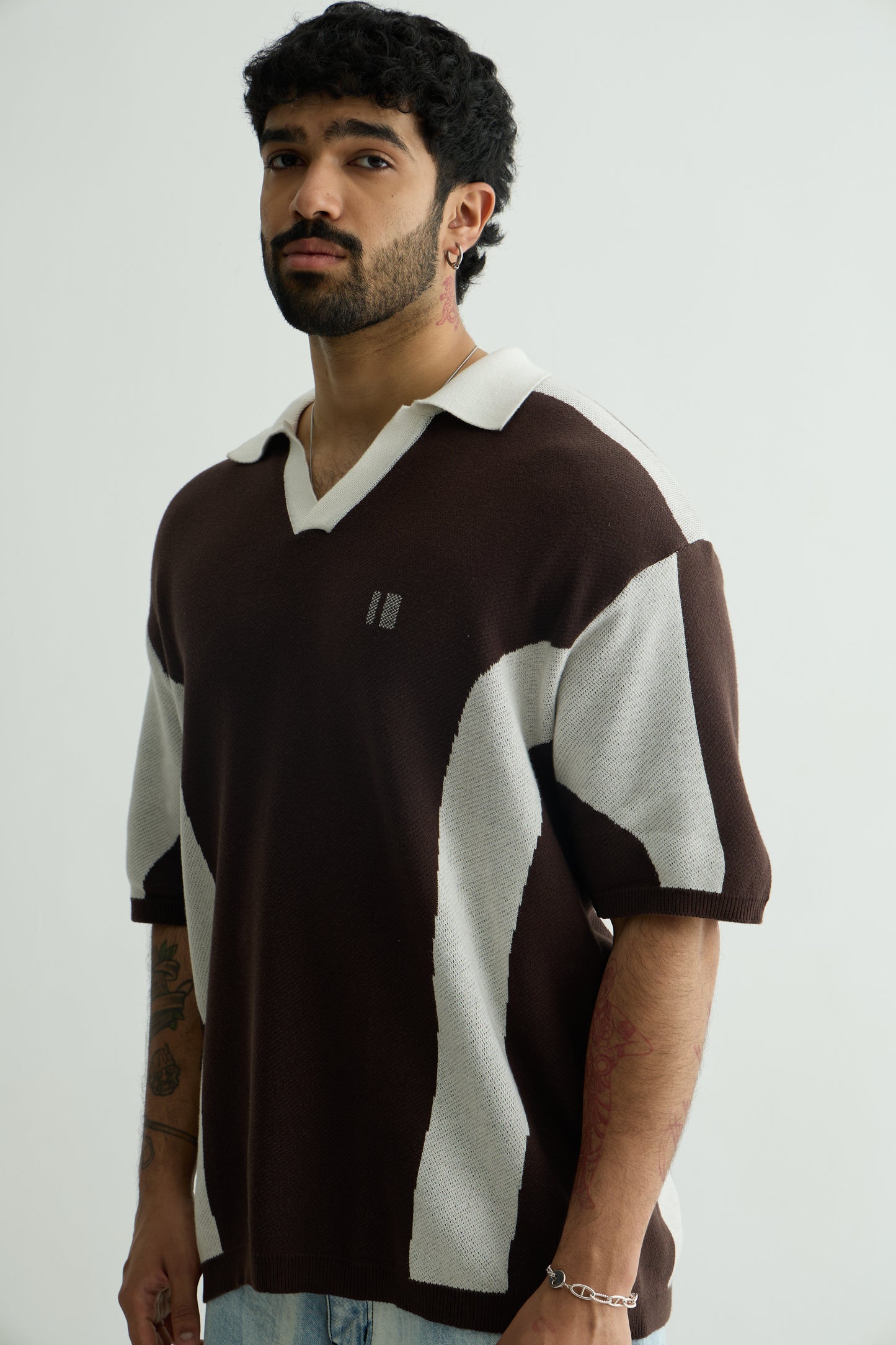 Chapter2Drip Mocha knit polo — view 3