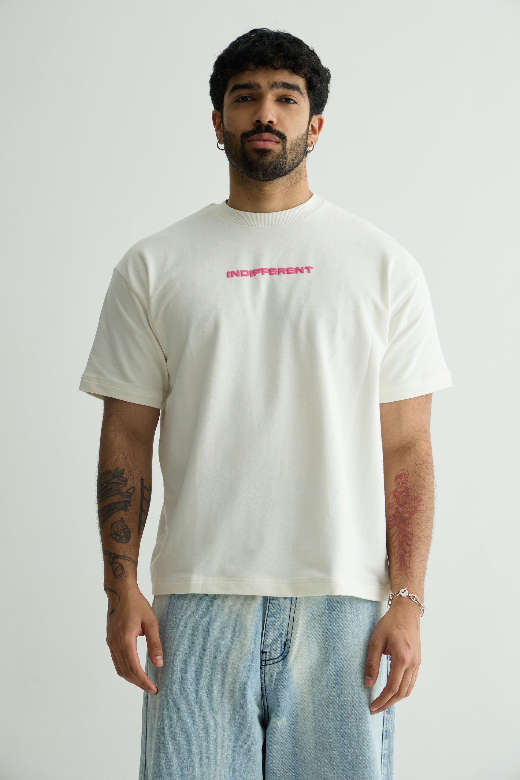 Indifferent White T-Shirt