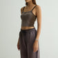 Spray Washed Brown Set