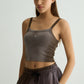 Spray Washed Brown Set