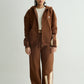 Chapter2Drip Mocha everyday zipper hoodie & sweatpants set